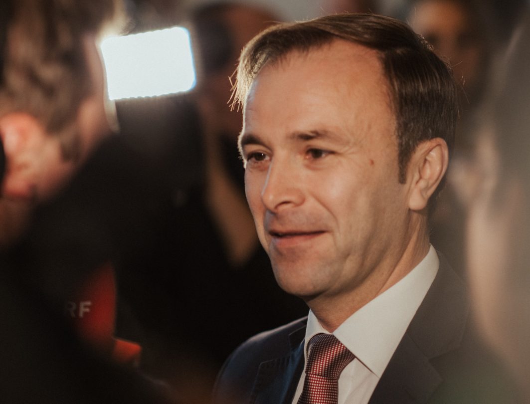 Durchstarten als erster Vizebürgermeister Bernhard Auinger